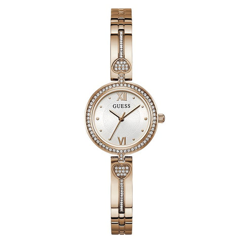 The Watch Boutique Guess Lovey White Dial Analog Watch