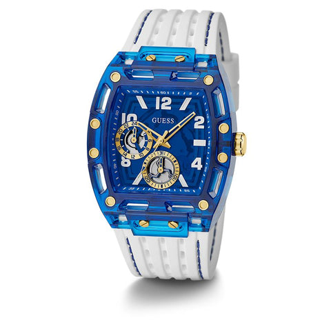 The Watch Boutique Guess Phoenix Blue Dial Multifunction Watch