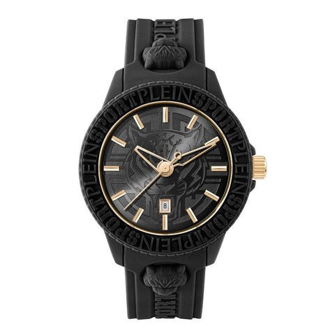 The Watch Boutique Plein Sport Fearless Black-Rose Gold Analog Watch 43mm