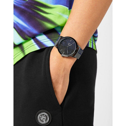 The Watch Boutique Plein Sport Legend Blue-Black Analog Watch 44mm