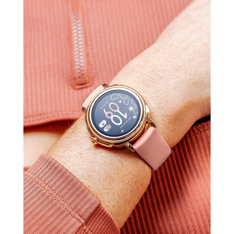 The Watch Boutique Series 25 Reflex Active Pink Rose Calling Smart Watch