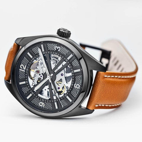 The Watch Boutique Hamilton Khaki Field Skeleton Auto H72585535