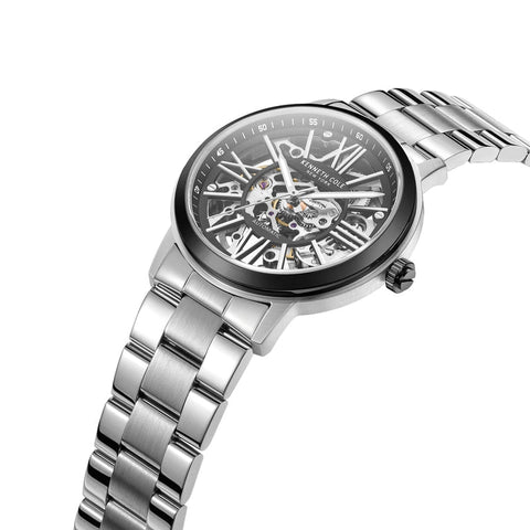 The Watch Boutique Kenneth Cole Mens Fashion Stainless Steel Automatic Watch KCWGL2233204