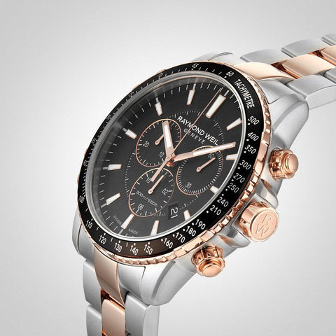The Watch Boutique Raymond Weil Tango Two-Tone Chronograph Watch - R8570SP520001