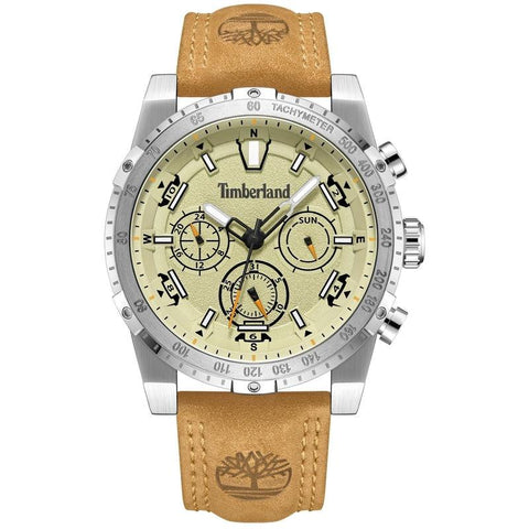 The Watch Boutique Timberland Gents Sherbrook Cream Dial Multifucntion Watch