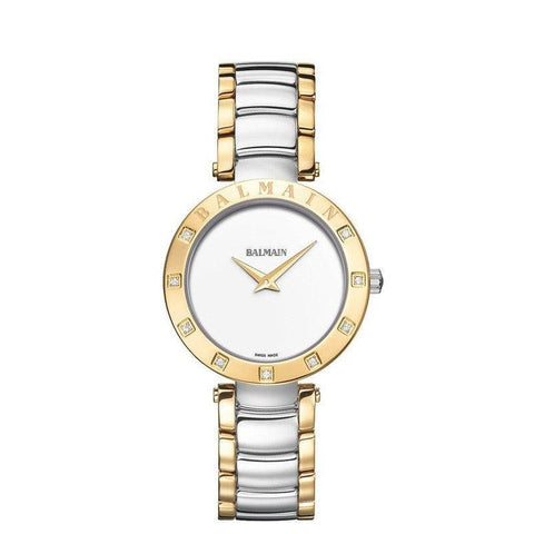 The Watch Boutique Balmain Balmainia Bijou Two-Tone Watch B42543925