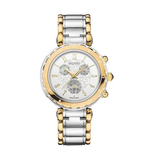 The Watch Boutique Balmain Balmainia Two-Tone Chronograph Watch B56323913