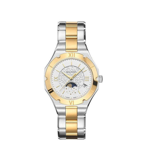 The Watch Boutique Balmain 'Be Balmain' Moon-Phase Two-Tone Watch B45923912