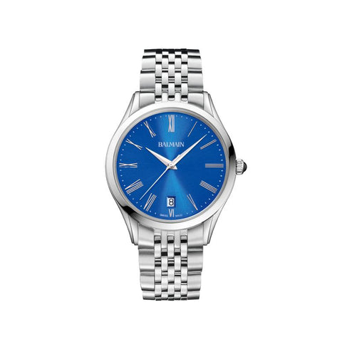 The Watch Boutique Balmain Classic R Gent Quartz Watch Blue Dial
