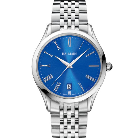 The Watch Boutique Balmain Classic R Gent Quartz Watch Blue Dial