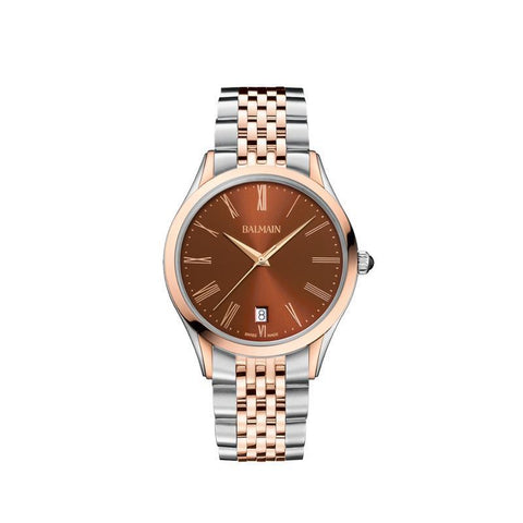 The Watch Boutique Balmain Classic R Gent Quartz Watch Brown Dial