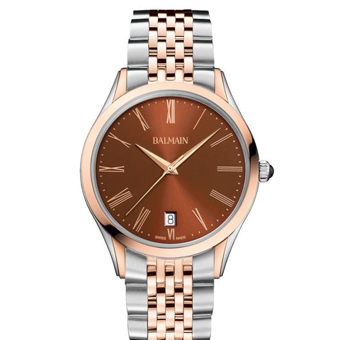 The Watch Boutique Balmain Classic R Gent Quartz Watch Brown Dial