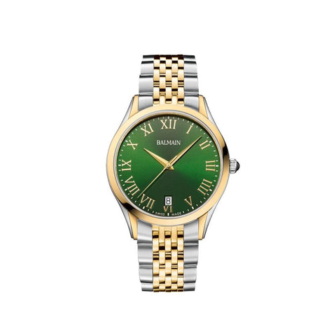 The Watch Boutique Balmain Classic R Gent Quartz Watch Green Dial