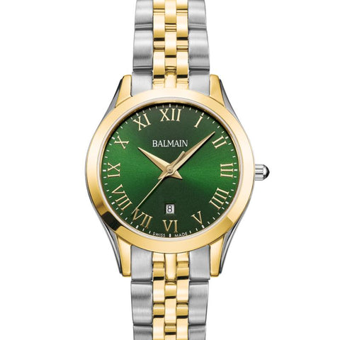 The Watch Boutique Balmain Classic R Mini Quartz Watch Green Dial