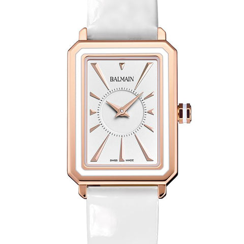 The Watch Boutique Balmain Eirini Leather Strap Watch B43932225