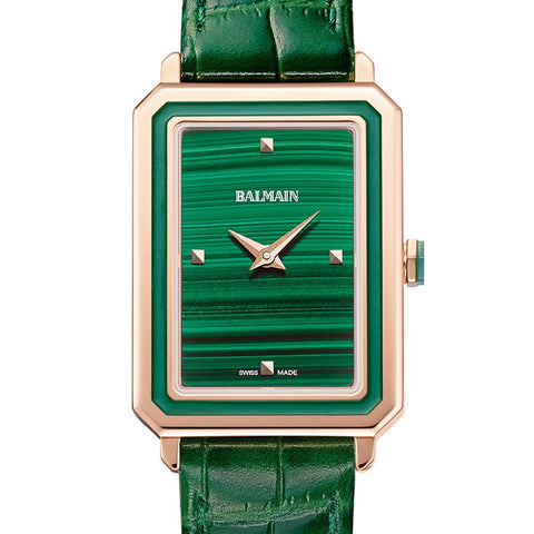 The Watch Boutique Balmain Eirini Leather Strap Watch B43949276