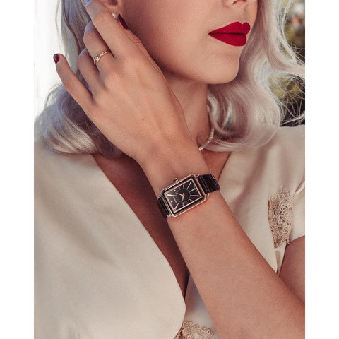 The Watch Boutique Balmain Eirini Leather Strap Watch B43993265