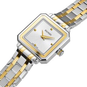 The Watch Boutique Balmain Eirini Square Quartz Watch Silver Dial