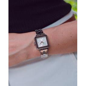 The Watch Boutique Balmain Eirini Square Quartz Watch Silver Dial
