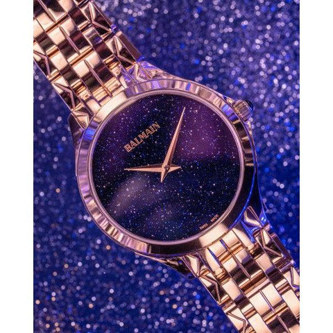 The Watch Boutique Balmain Flamea Rose-Gold Watch B47993398