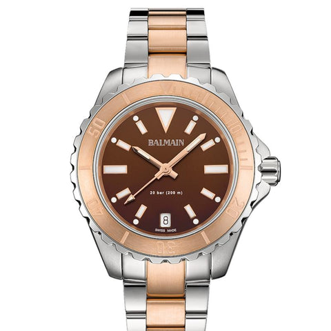 The Watch Boutique Balmain Ophrys Quartz Watch Brown Dial