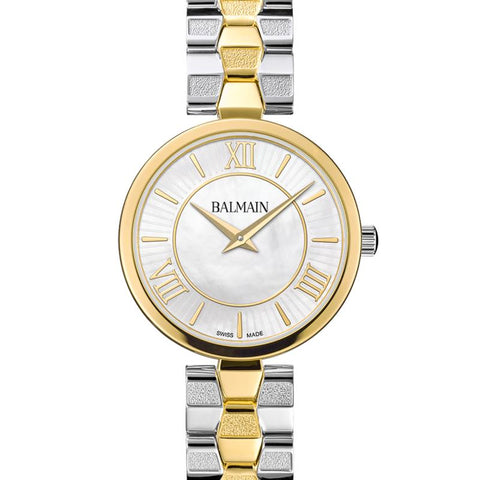 Balmain Sedirea Women's 31mm Mother of Pearl Dial Steel Watch