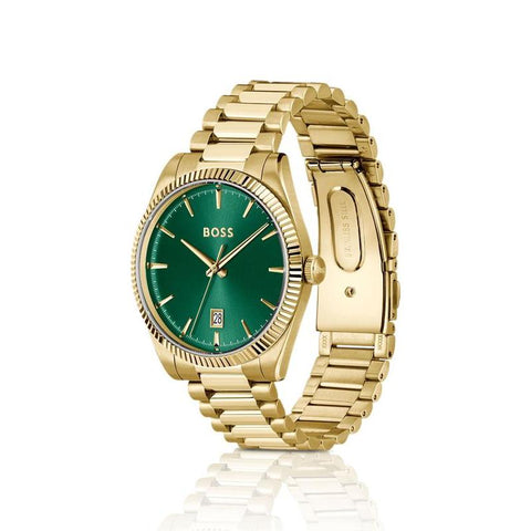 The Watch Boutique Boss Cheswick Men's Watch with Fluted Bezel