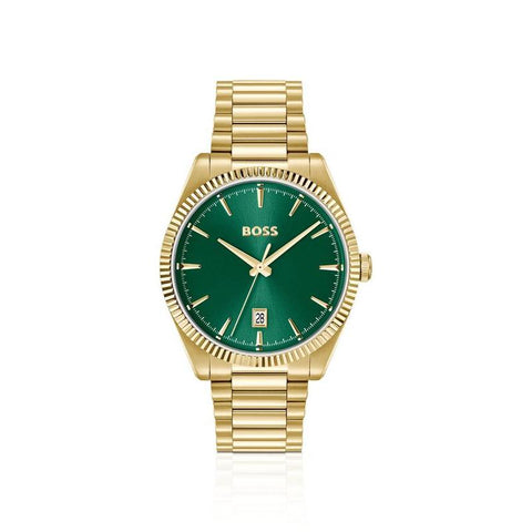 The Watch Boutique Boss Cheswick Men's Watch with Fluted Bezel