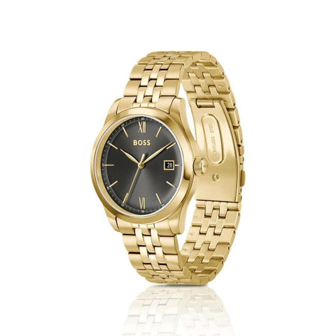 The Watch Boutique Boss Langford Black-Dial Men's Watch