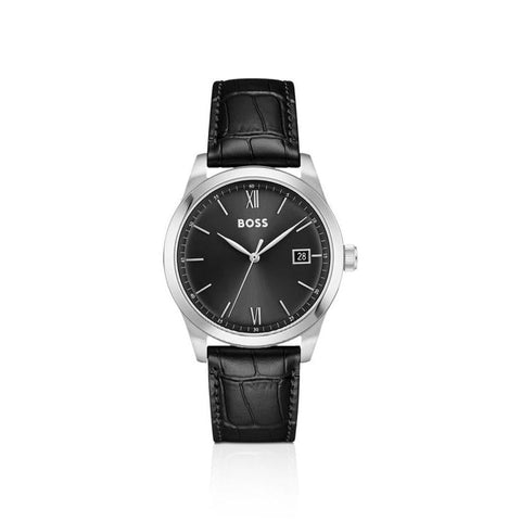 The Watch Boutique Boss Langford Black-Dial Men's Watch