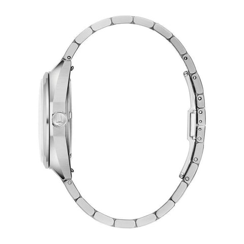 The Watch Boutique Bulova Jet Star Silver Stainless Steel Quartz Men's Watch