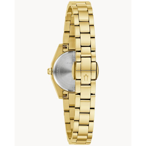 The Watch Boutique Bulova Ladies' Surveyor Gold-Tone Stainless Steel Watch