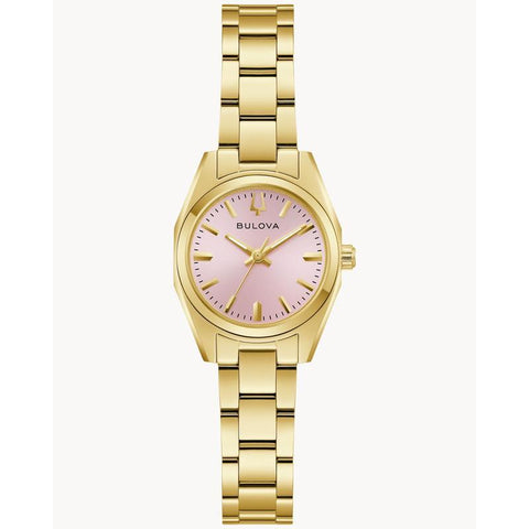 The Watch Boutique Bulova Ladies' Surveyor Gold-Tone Stainless Steel Watch