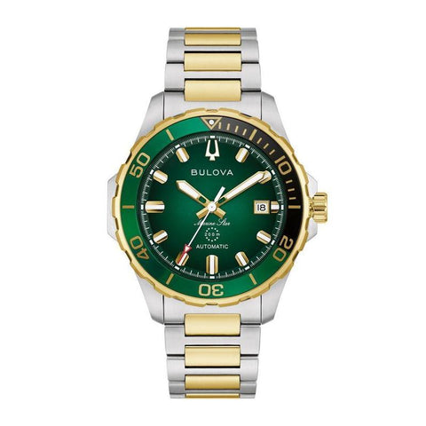 The Watch Boutique Bulova Marine Star Two-Tone Automatic Watch