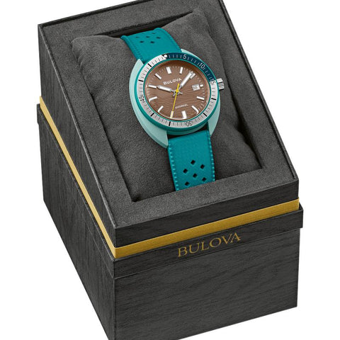 The Watch Boutique Bulova Snorkel Green Dive Watch
