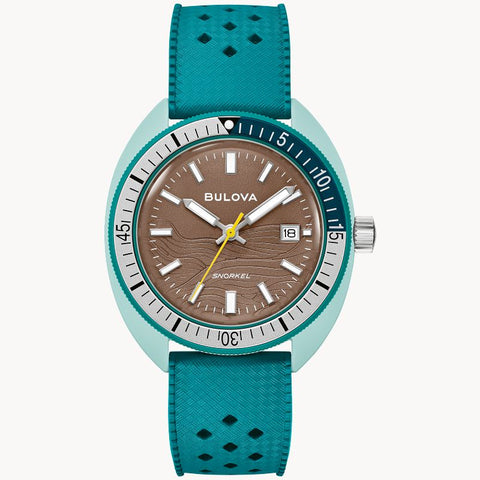 The Watch Boutique Bulova Snorkel Green Dive Watch
