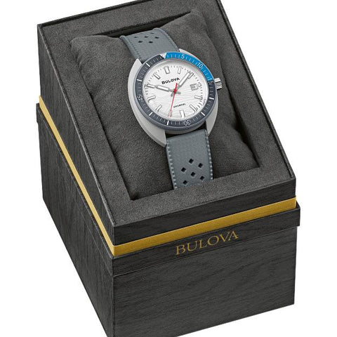 The Watch Boutique Bulova Snorkel Grey Hybrid-Ceramic Men's Dive Watch