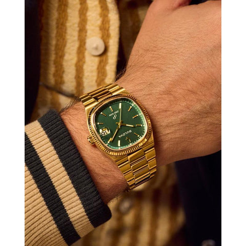 The Watch Boutique Bulova Super Seville Gold-Tone Quartz Men's Watch