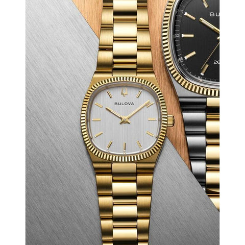 The Watch Boutique Bulova Super Seville Mini Gold-Tone Quartz Watch