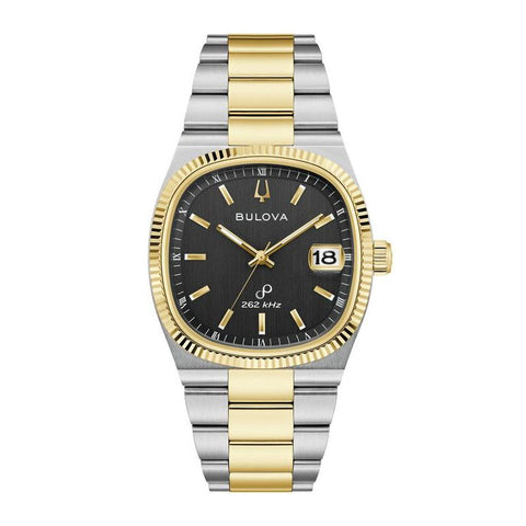 The Watch Boutique Bulova Super Seville Two-Tone Stainless Steel Quartz Men's Watch