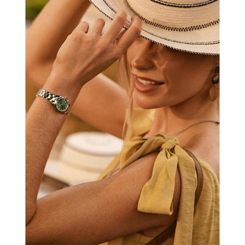 The Watch Boutique Bulova Surveyor Two-Tone Ladies Quartz Watch