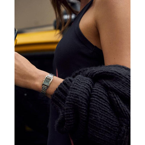 The Watch Boutique Bulova Sutton Women's Elegant Diamond Gray Dial Stainless Steel Quartz Watch