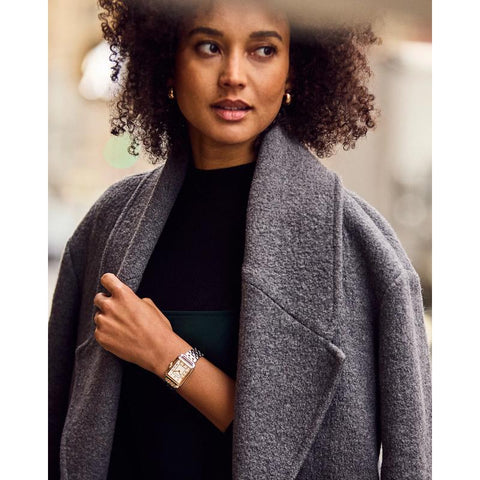 The Watch Boutique Bulova Sutton Women's Two-Tone Stainless Steel Rectangular Quartz Watch