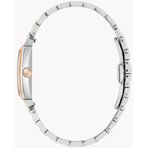 The Watch Boutique Bulova Sutton Women's Two-Tone Stainless Steel Rectangular Quartz Watch