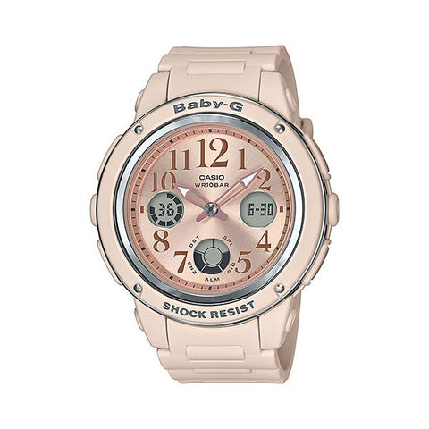 The Watch Boutique CASIO BABY-G WOMENS 100M STANDARD - BGA-150CP-4BDR Default Title