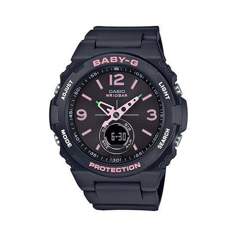 The Watch Boutique CASIO BABY-G WOMENS 100M STANDARD - BGA-260SC-1ADR