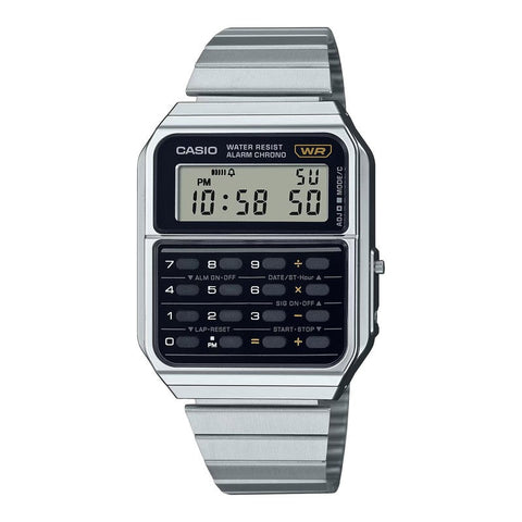 The Watch Boutique CASIO DATABANK MENS WR - CA-500WE-1ADF