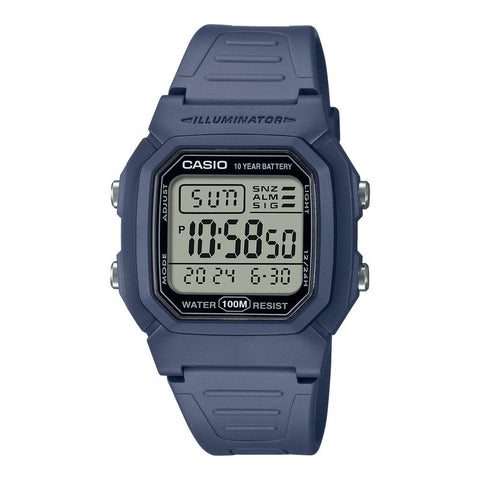 The Watch Boutique CASIO DIGITAL MENS 100M - W-800H-2AVDF