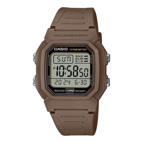 The Watch Boutique CASIO DIGITAL MENS 100M - W-800H-5AVDF