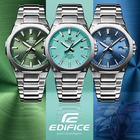 The Watch Boutique CASIO EDIFICE 3-HANDS ANALOG WATCH - EFR-S108D-2BVUDF